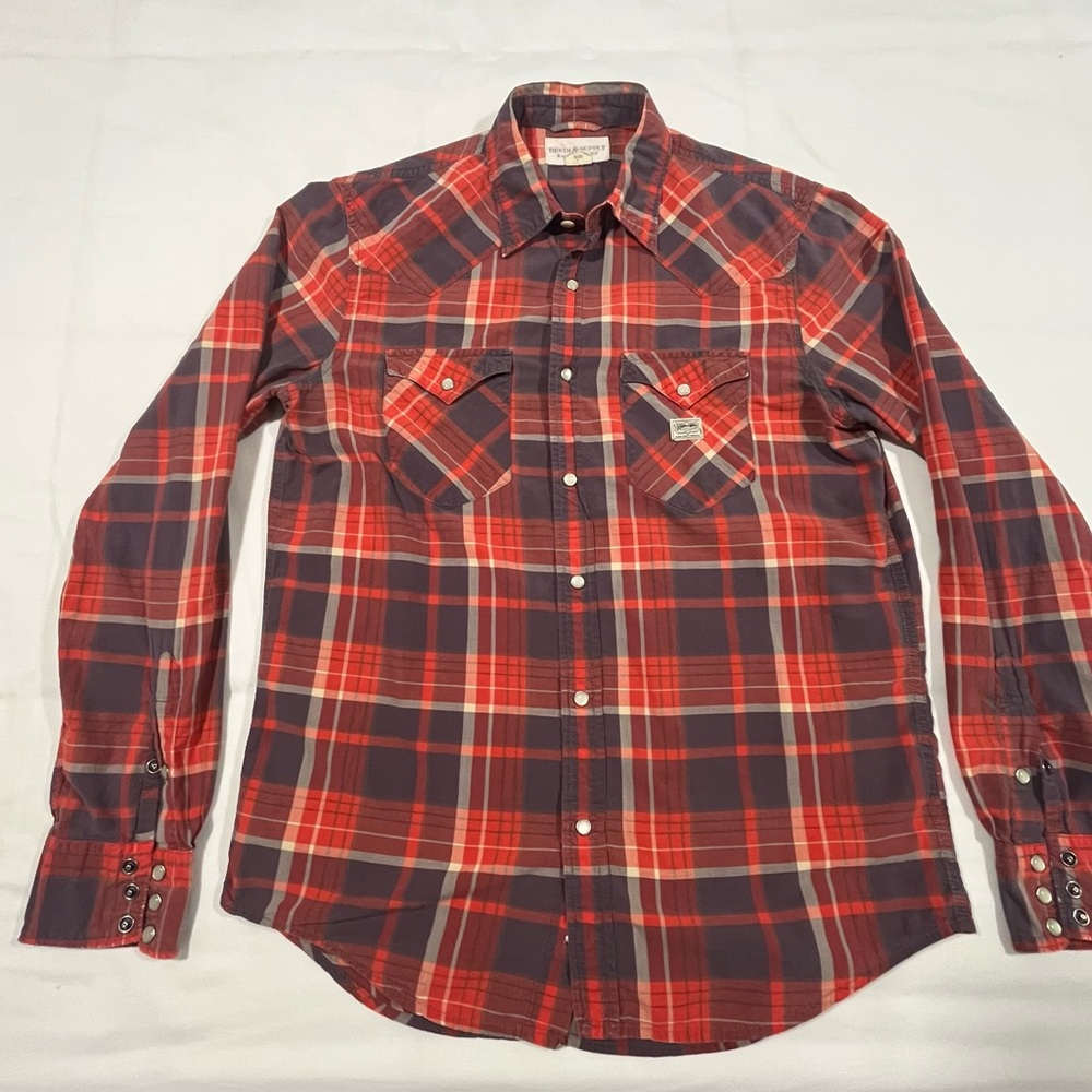 Denim & Supply Ralph Lauren Red Plaid Casual Shirt
